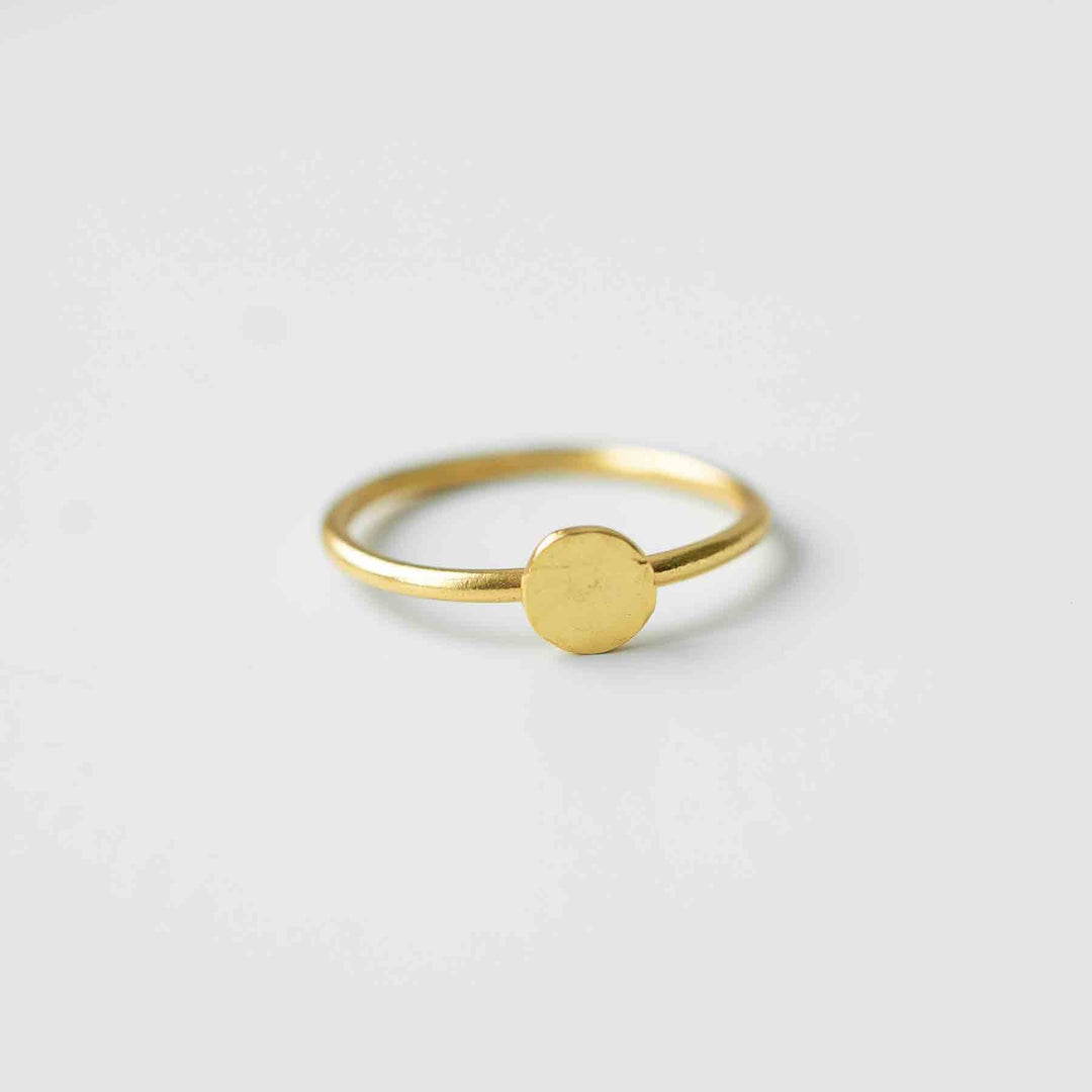 Friendship Coin Ring - Fingerring (wasserfest)