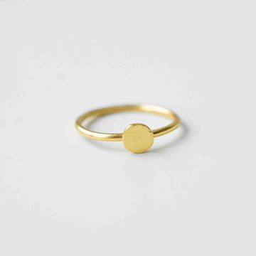 Friendship Coin Ring - Fingerring (wasserfest)
