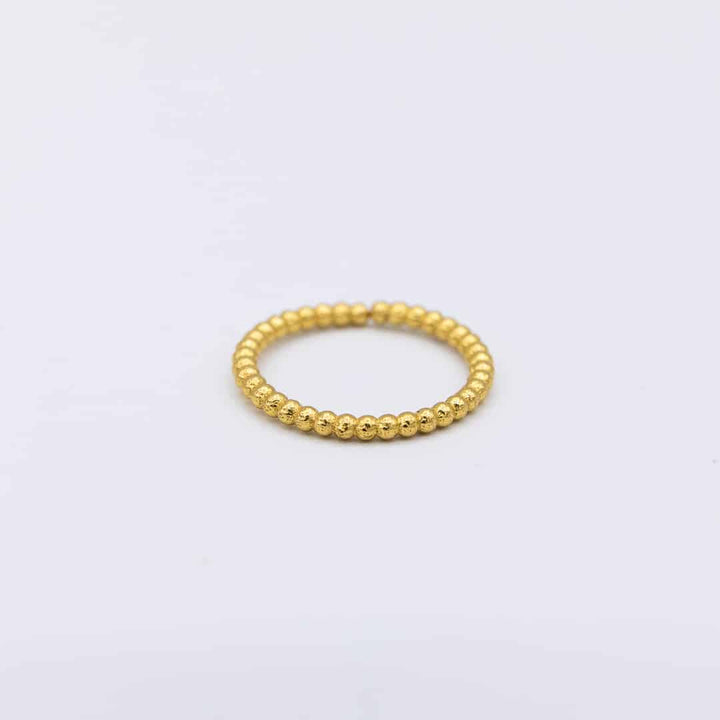 Dotted Ring - Echtgold (14K / 18K)