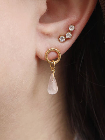 Personalized Eternity Moon Love Studs (wasserfest)