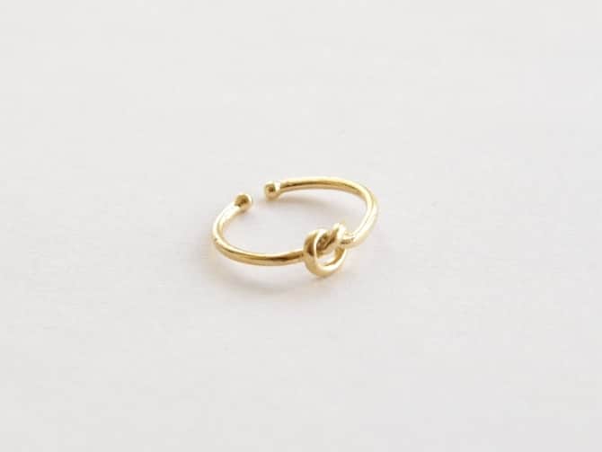 Simple Knot Lya Ring - Fingerring