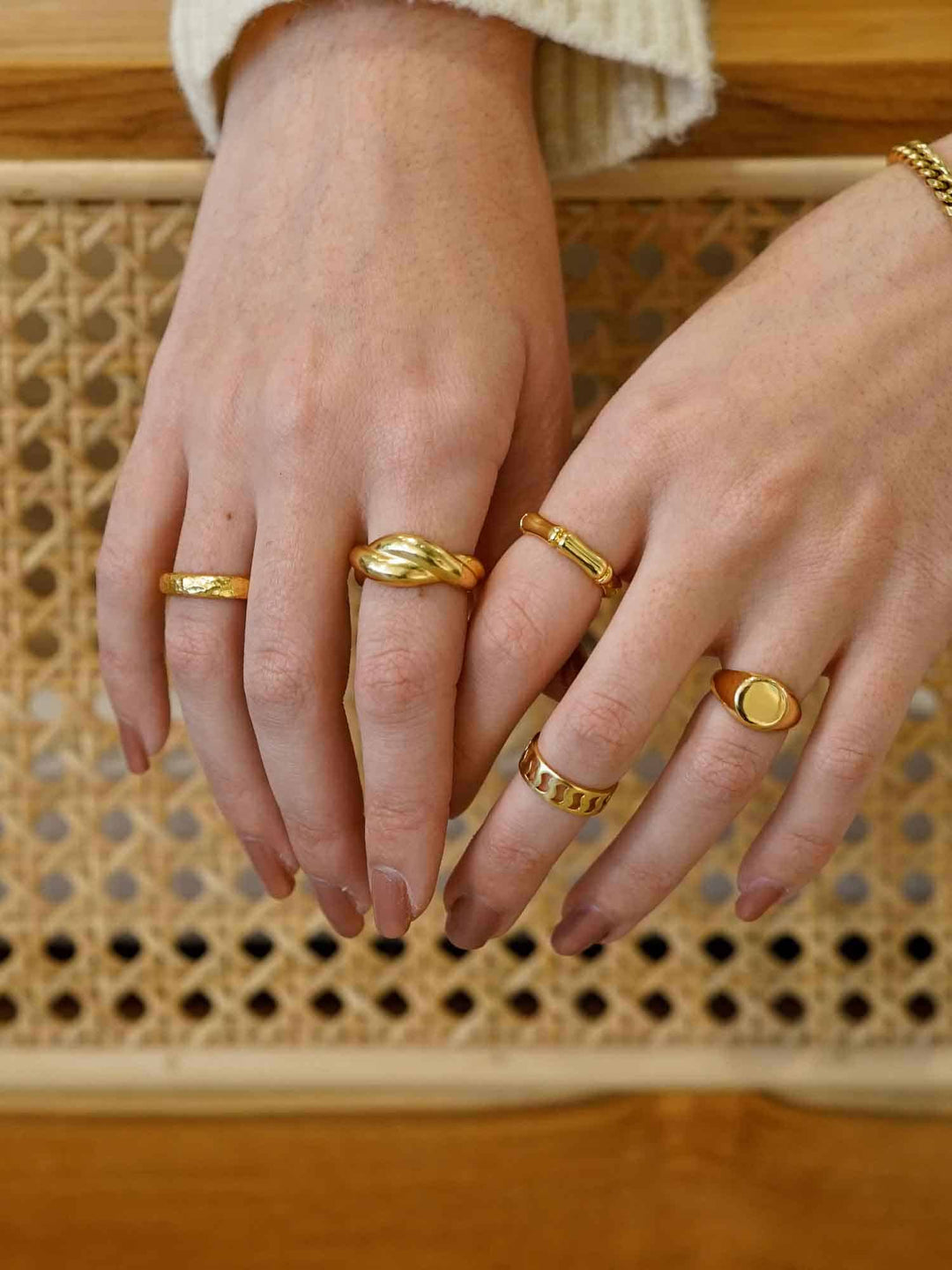 Bamboo Ring - Fingerring (wasserfest)