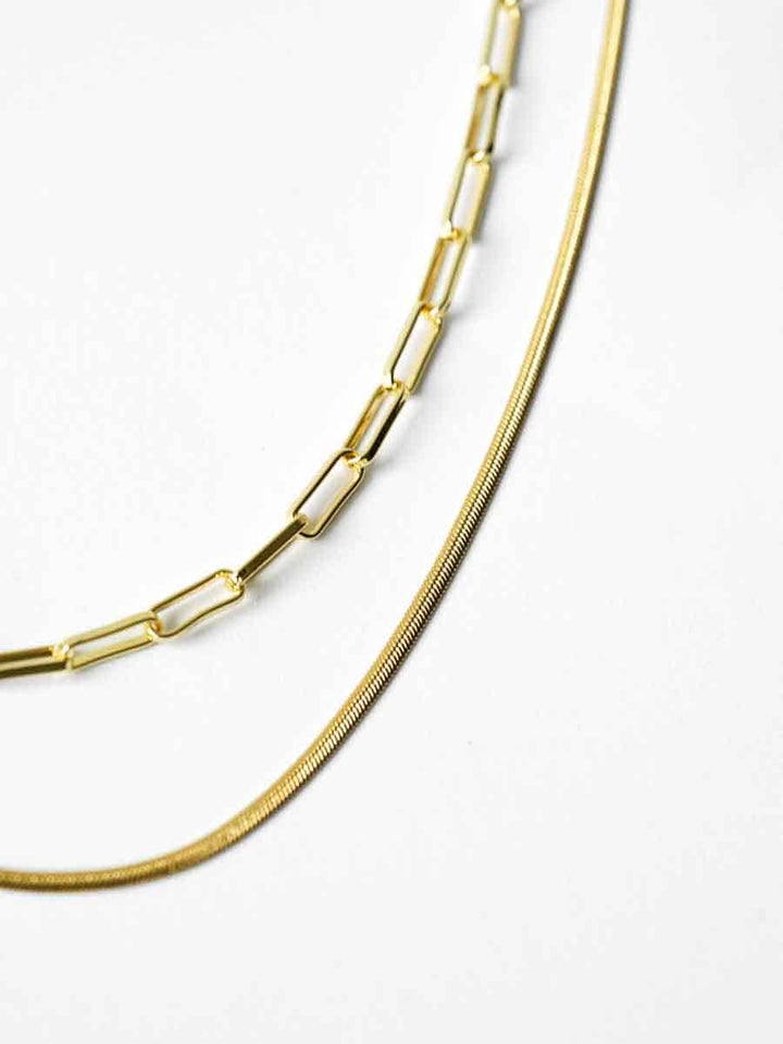 Amélie Brooklyn Necklace - Halsketten Layering Set (waterproof)