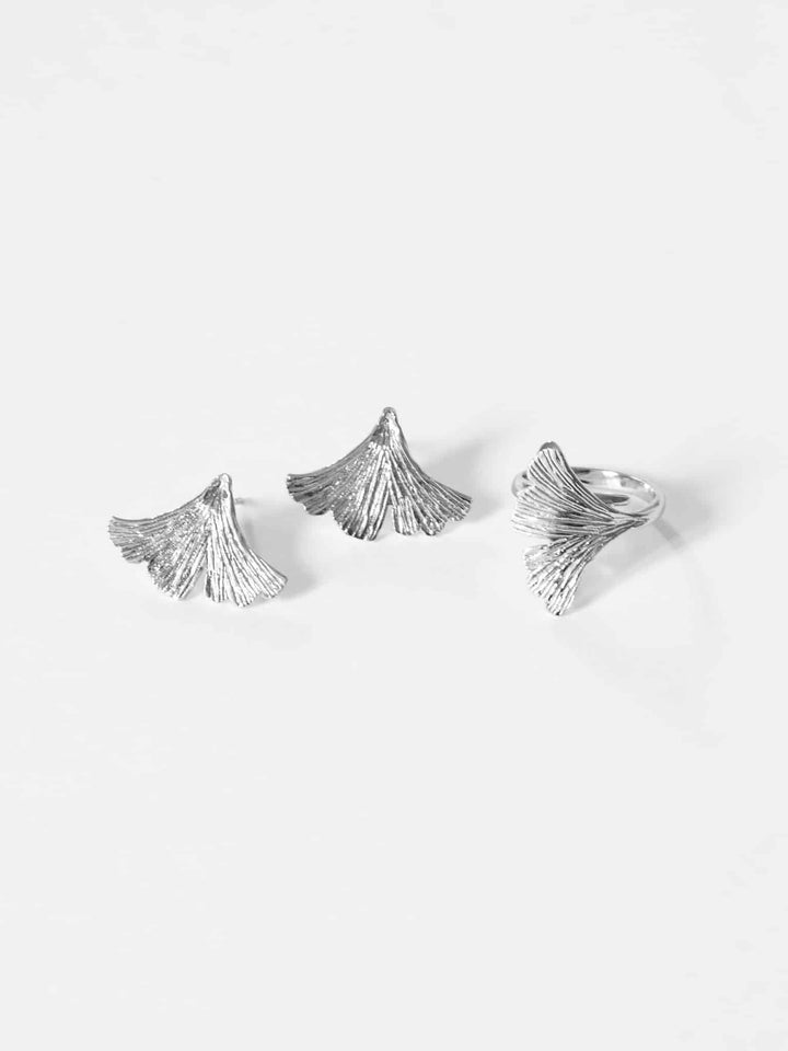 Ginkgo Schmuckset (wasserfest)