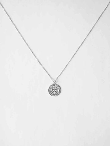 Personalized Round Zodiac Sign Charm - Sternzeichen Anhänger (wasserfest)