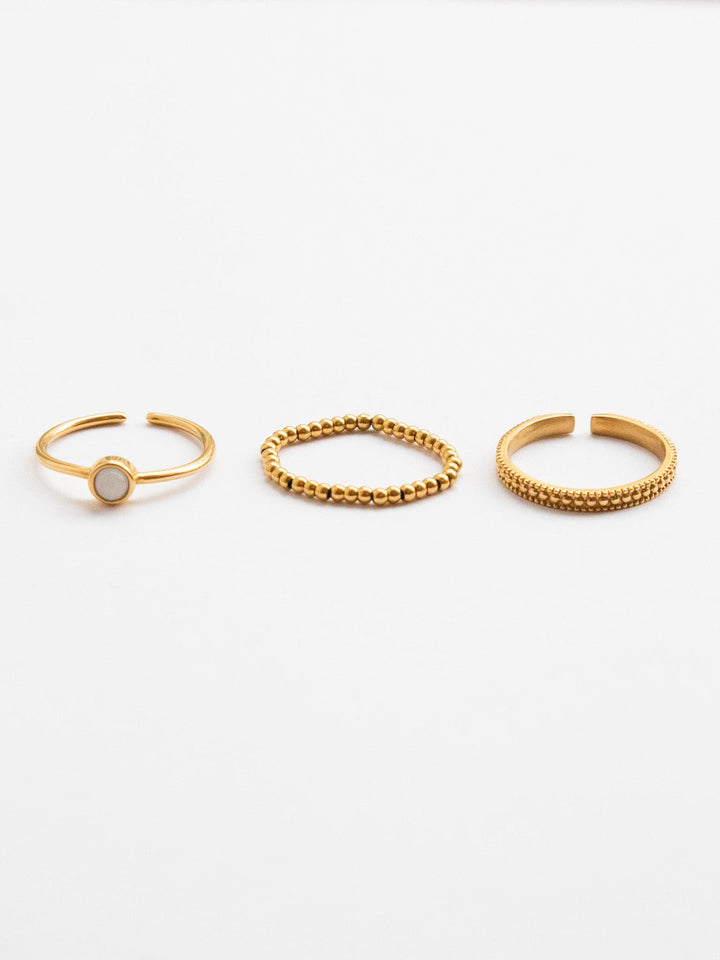 India Moon Ring Set (wasserfest)
