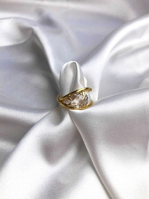 Limited Crystal Ring - Fingerring (wasserfest)