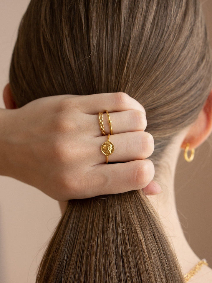 Roman Love Ring Set (waterproof)