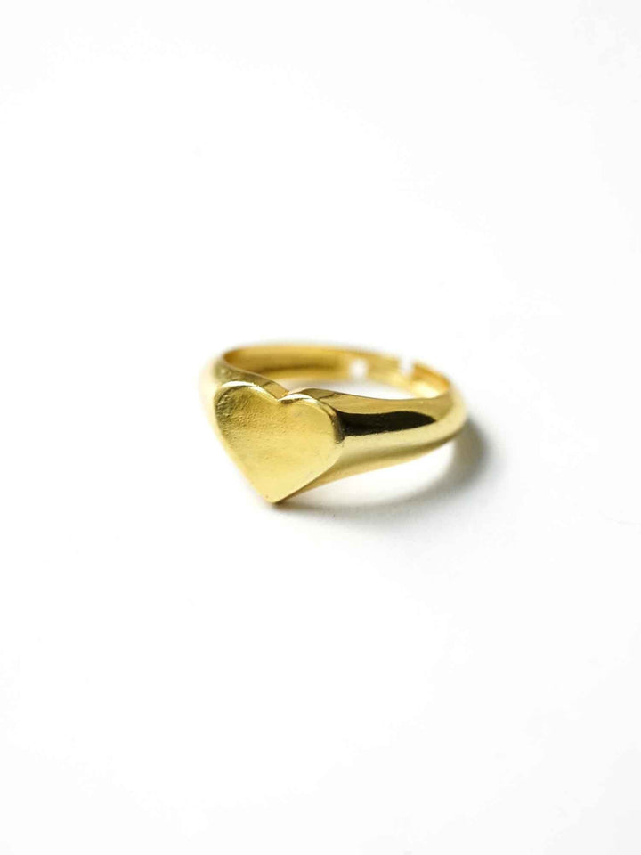 Bold Heart Ring - Fingerring (waterproof)
