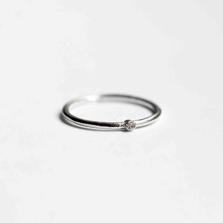 One Zircone Love Ring - Fingerring (wasserfest)