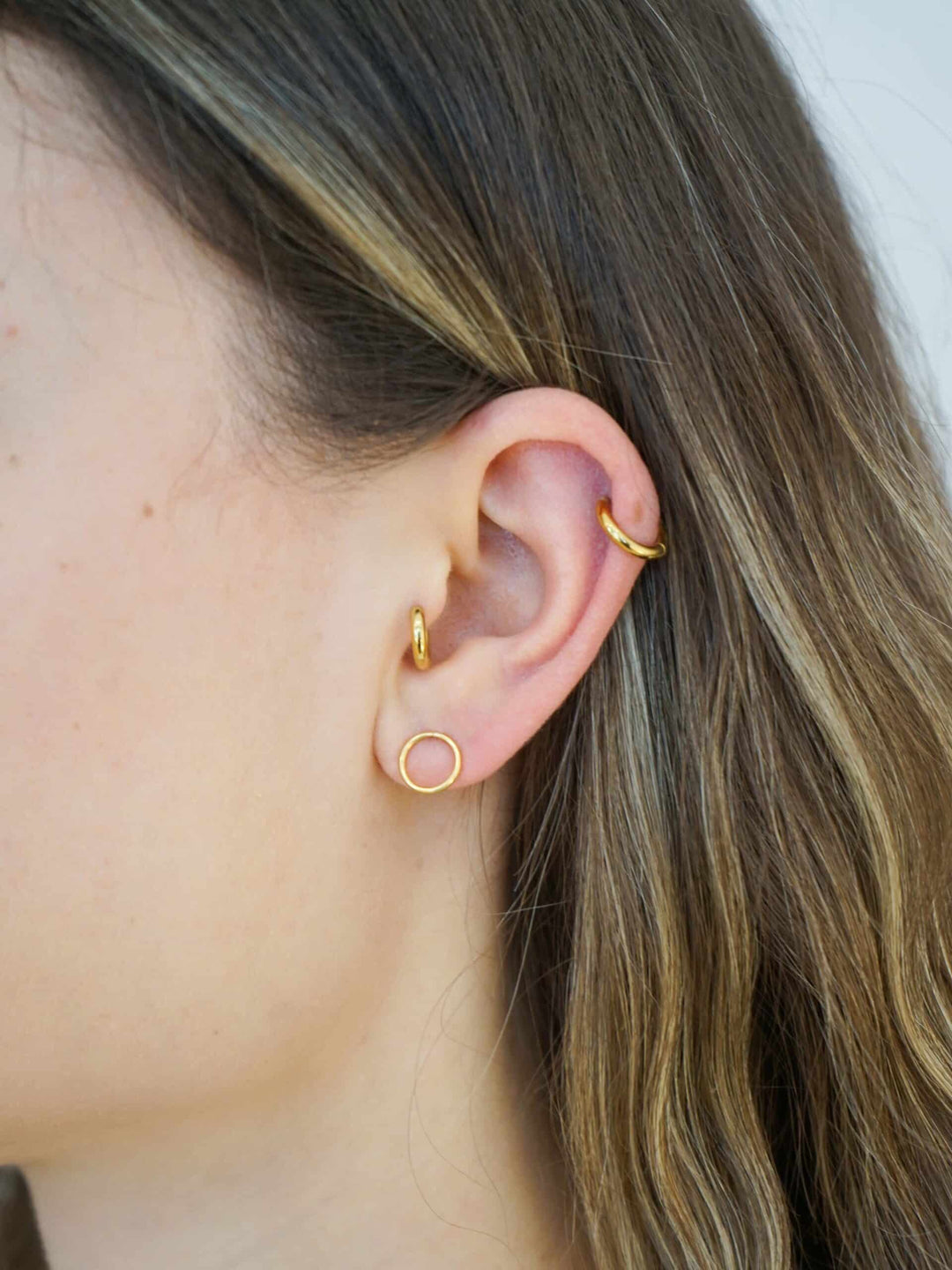 Eternity Smooth Stud - Ohrstecker (wasserfest)