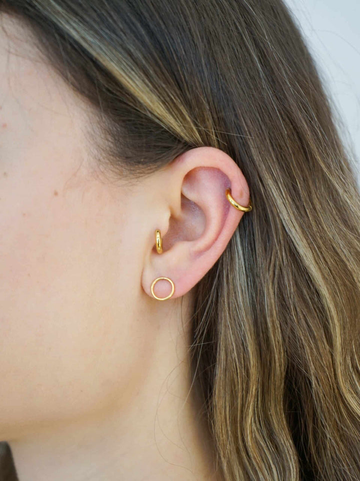 Eternity Smooth Stud - Ohrstecker (wasserfest)