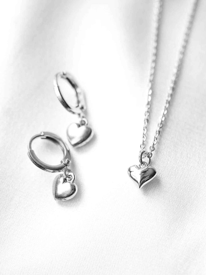 Bold Heart Schmuck Set (wasserfest)