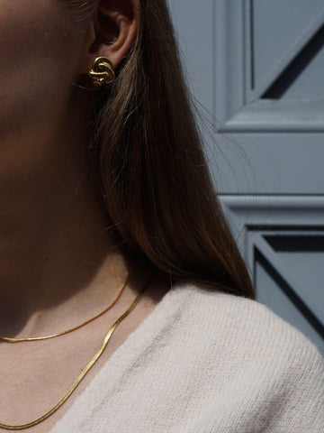 Bold Vintage Endless Knot Clips (wasserfest)