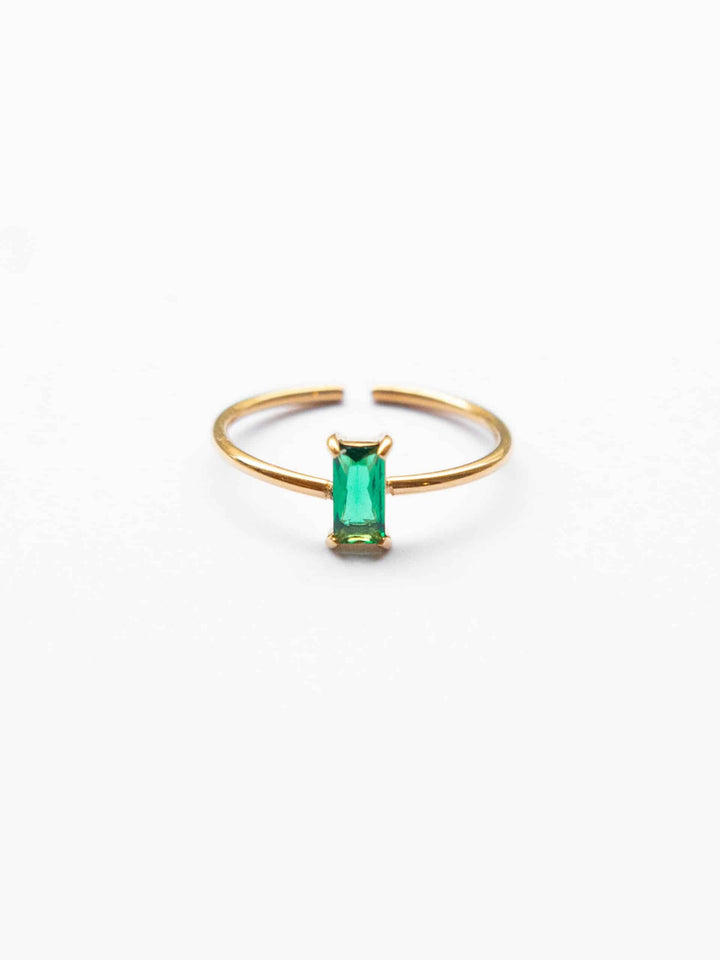 Vertical Hannah Ring - Fingerring (wasserfest)