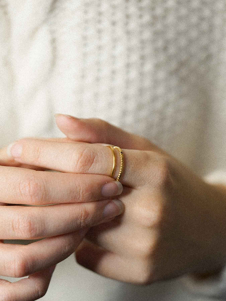 One Love Edge Ring - Fingerring (wasserfest)