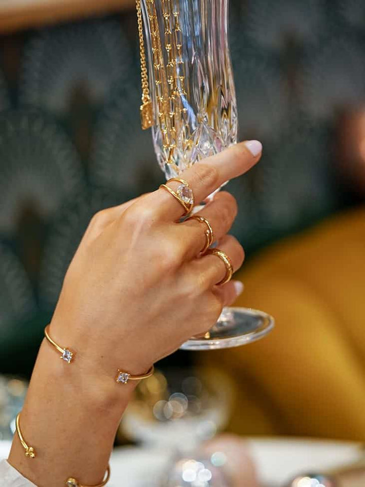 Limited Crystal Ring - Fingerring (wasserfest)