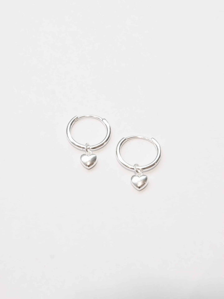 Bold Heart Infinity Hoops - Creolen (wasserfest)