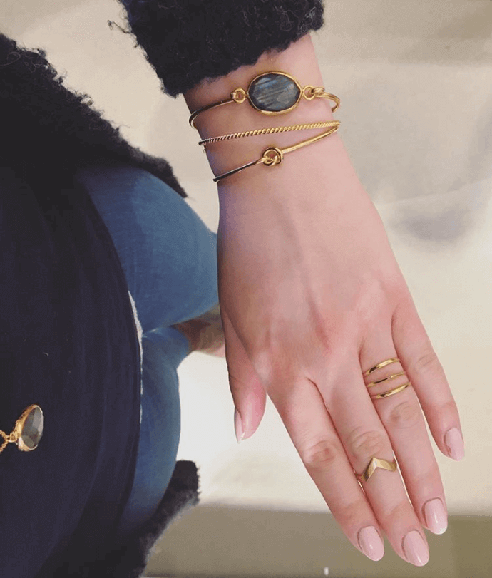 Zoe Bangle - Armreif (wasserfest)