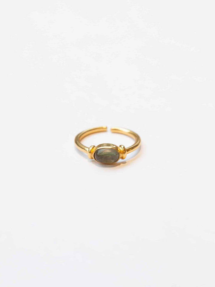 Simple Vintage Stone Ring Set (waterproof)