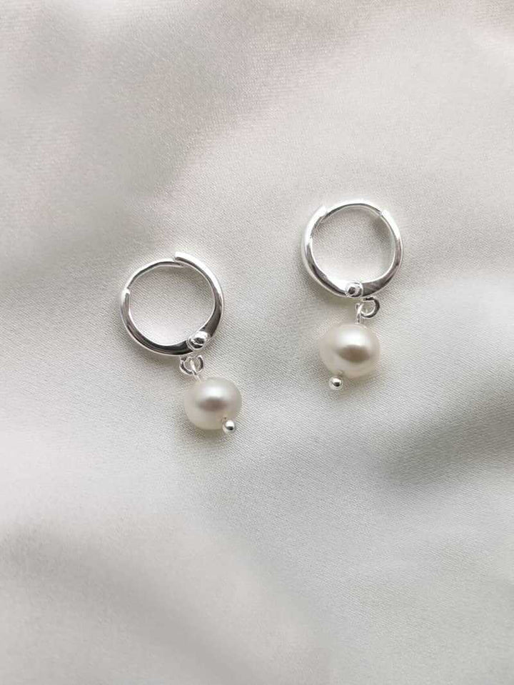 Sonia Pearl Click Hoop - Creolen (wasserfest)