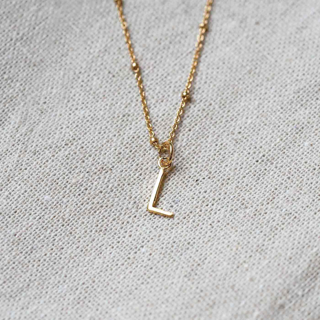 Personalized Letter Charm - Anhänger (wasserfest)