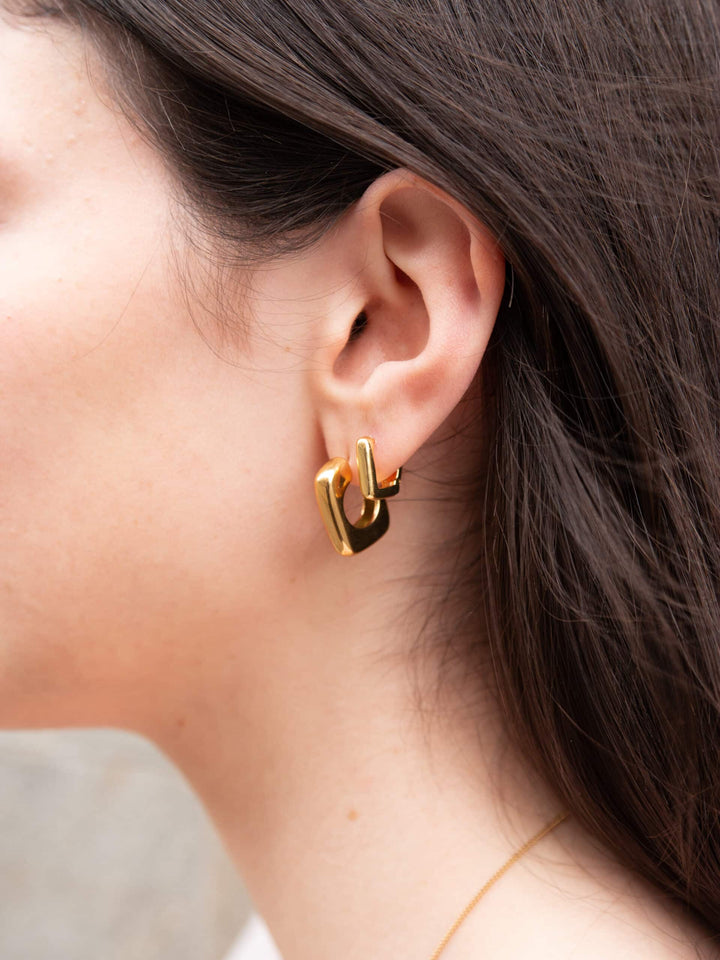 Geometric Hoops - Earstacking Set (wasserfest)