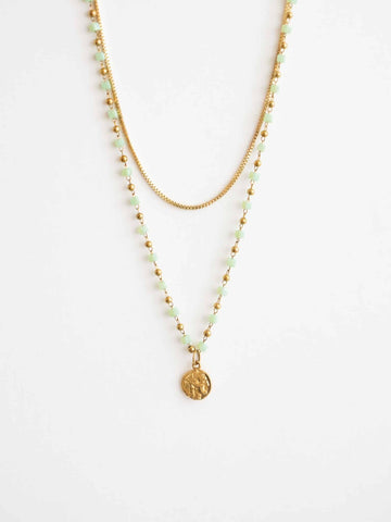 Alyssa Ava Necklace - Halsketten Layering Set (wasserfest)