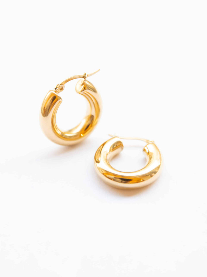 Bold Diana Hoop - Creolen (wasserfest)