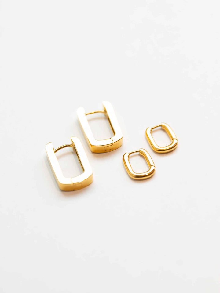 Bruna Madison Hoops - Earstacking Set (wasserfest)