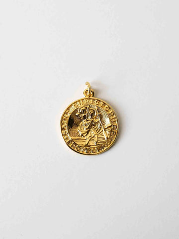 Personalized Saint Christopher Charm - Anhänger (wasserfest)