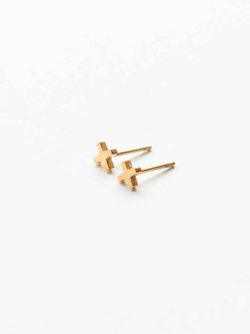 Lil Cross Stud - Ohrstecker (wasserfest)