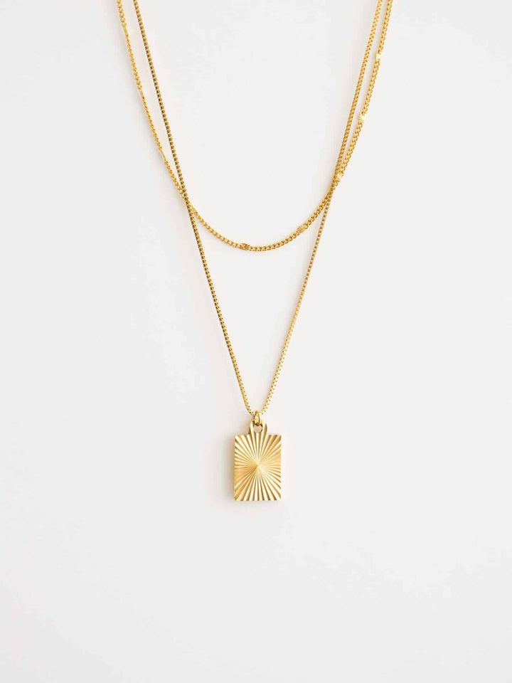 Mila Giselle Necklace - Halsketten Layering Set (wasserfest)