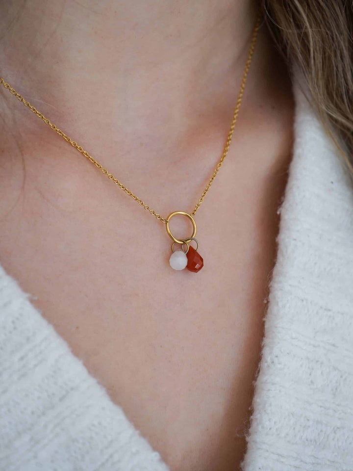 Personalized Lil Eternity Necklace - Halskette (wasserfest)