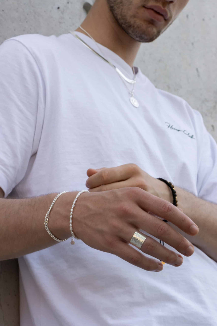 Sam Pearl Bracelet - Armkette Men (wasserfest)