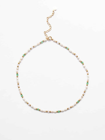 Santorini Necklace Bracelet Set (wasserfest)