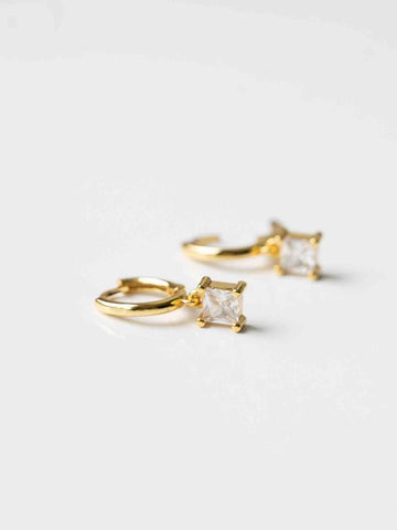 Square Crystal Schmuck Set (wasserfest)