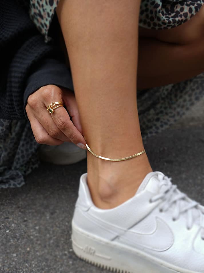 Amélie Anklet - Fusskette (wasserfest)