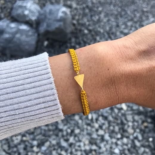 Karma Simple Triangle Bracelet - Armband