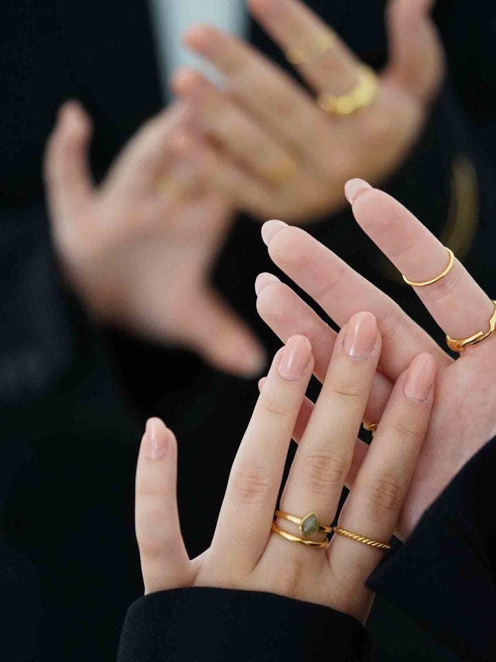 One Love Edge Ring - Fingerring (wasserfest)