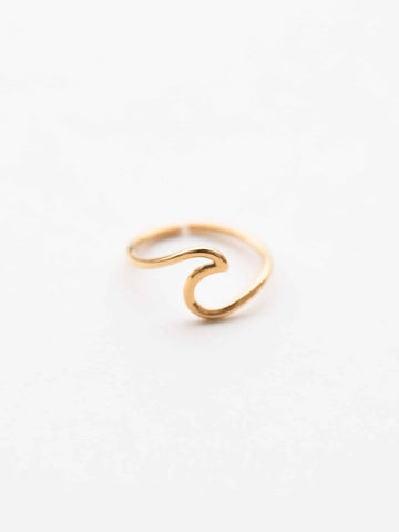 Wave Ring - Fingerring (wasserfest)