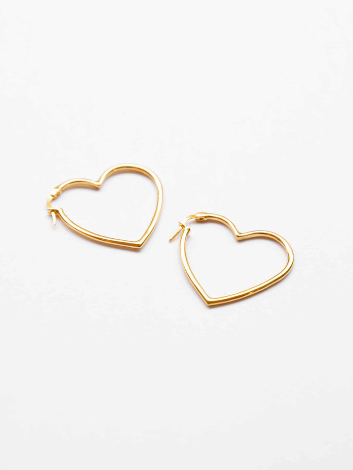 Heart Hoop - Creolen (waterproof)