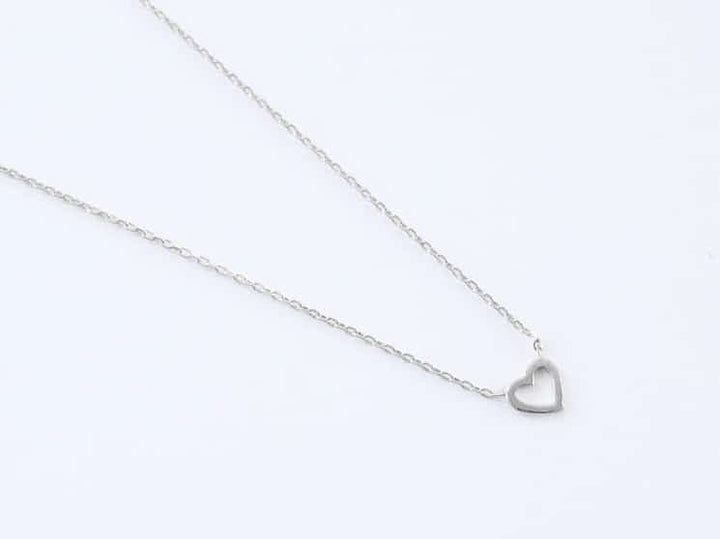 Simple Heart Necklace - Halskette