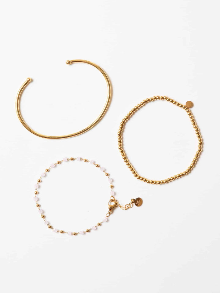 Shiny Alyssa Sia Bracelet - Armschmuck Set (wasserfest)