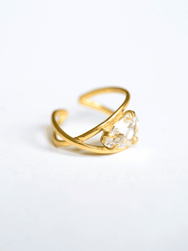 Limited Crystal Ring - Echtgold (18K)
