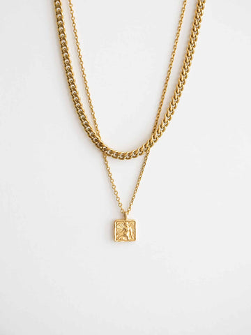 Cuba Lhamo Necklace - Halsketten Layering Set (wasserfest)