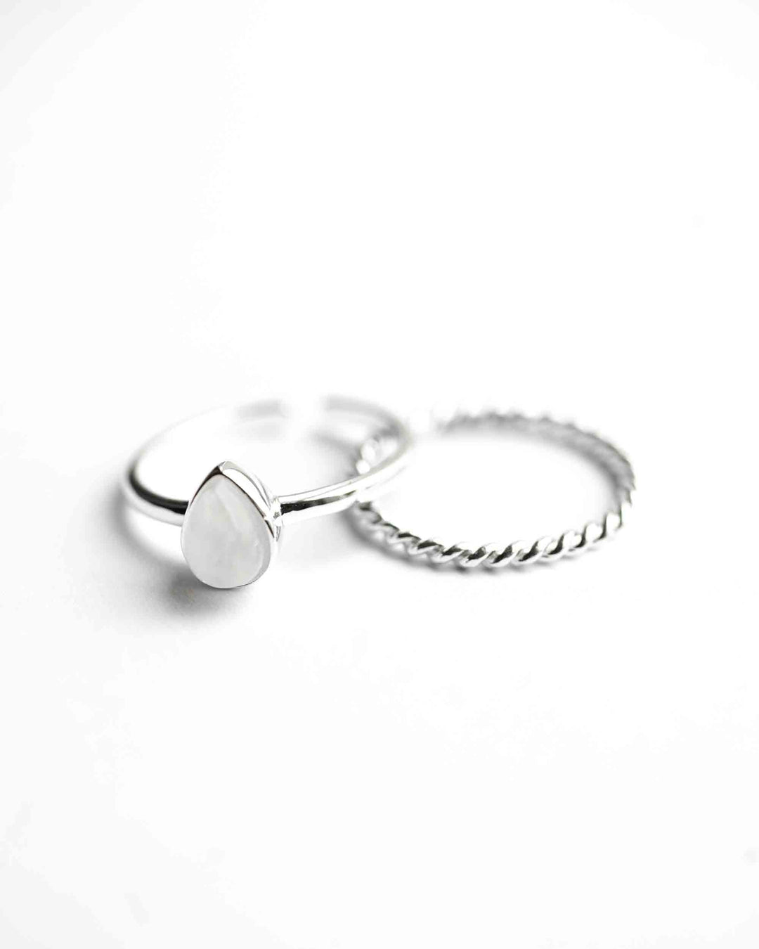 Isabelle Twisted Ring Set (wasserfest)