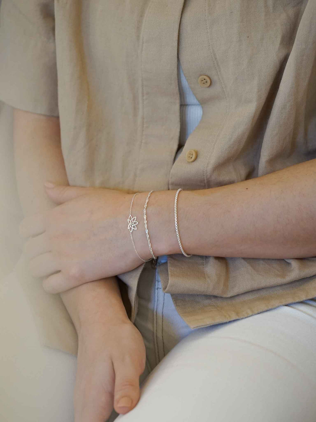 Nora Bracelet - Armkette (wasserfest)