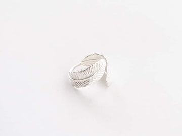 Feather Ring - Fingerring (wasserfest)