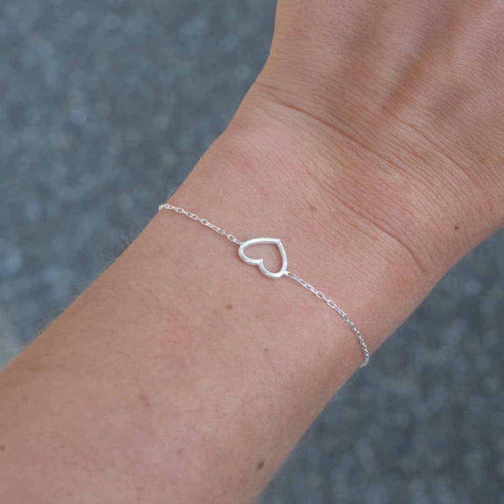 Simple Heart Bracelet - Armkette